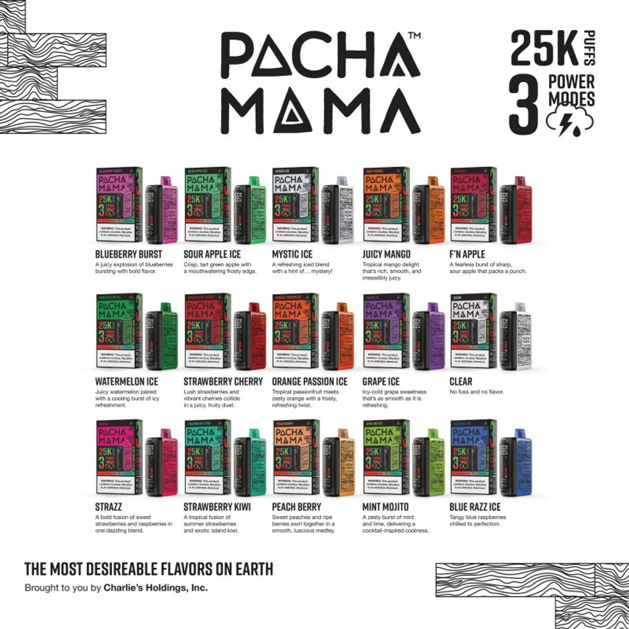Pacha Mama 25k Disposable 5%