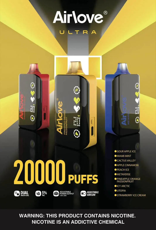 Air Love Ultra 20k Disposable 5%