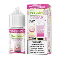Pod Juice Strawberry Watermelon Dragonfruit Salt 30ml