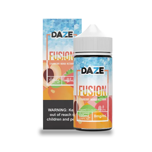 7daze Fusion Strawberry Mango Nectarine Ice 100ml