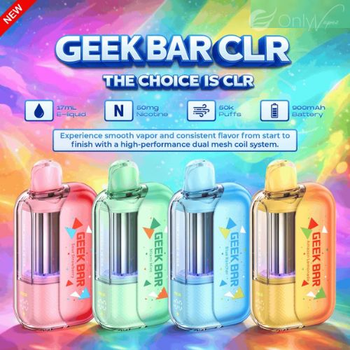 Geek Bar CLR Kit 50k Disposable 5%