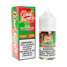 Cloud Nerdz Sour Watermelon Strawberry Salt 30ml