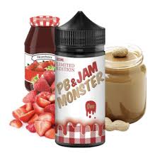 Jam Monster PB & Strawberry 100ml