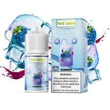 Pod Juice Blue Razz Ice PJ5000 edition Salt 30ml