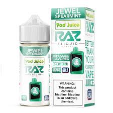 Pod Juice Jewel Spearmint by RAZ 100ml