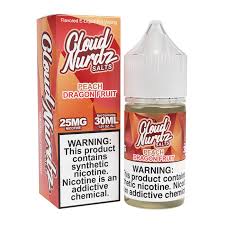 Cloud Nurdz Peach Dragon Fruit Salt 30ml