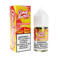 Cloud Nurdz Strawberry Lemon Salt 30ml