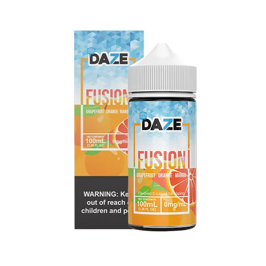 7Daze Fusion Grapefruit Orange Mango Ice 100ml