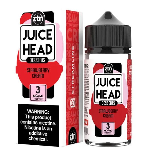 Juice Head Strawberry Cream 100ml