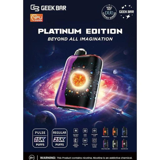 Geek Bar Pulse X Platinum Edition 5% Disposable