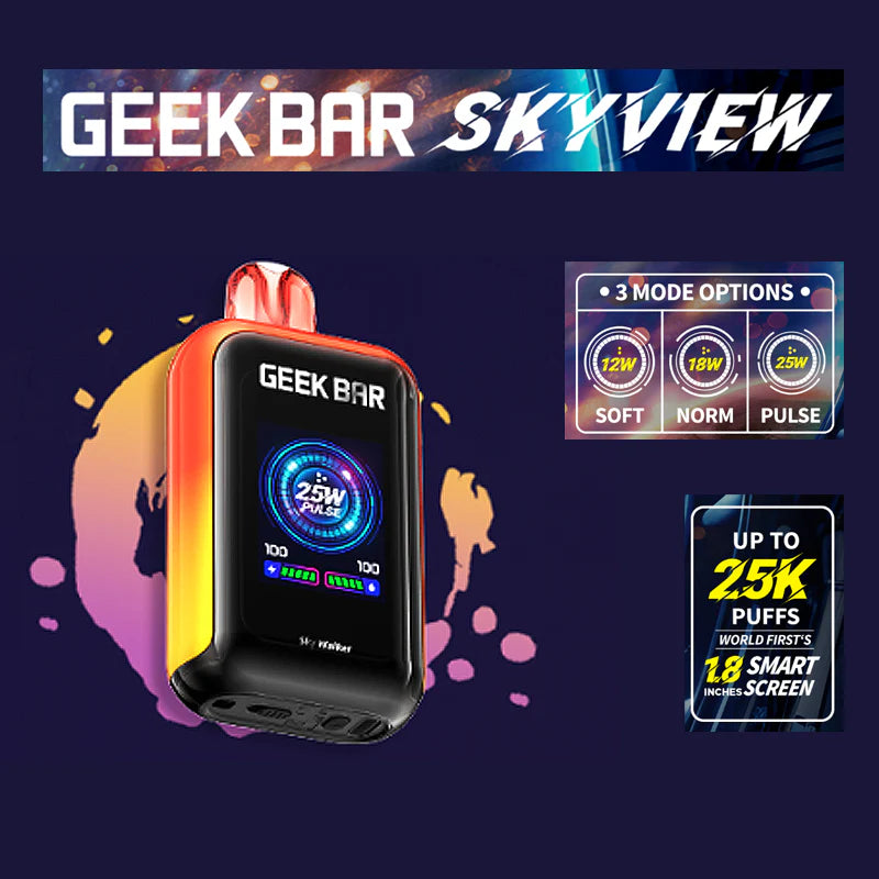 Geek Bar Skyview 25k Disposable 5%