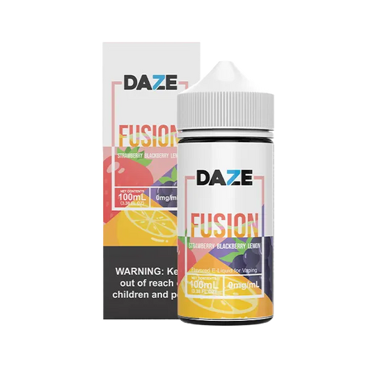 7daze Fusion Strawberry Blackberry Lemon 100ml