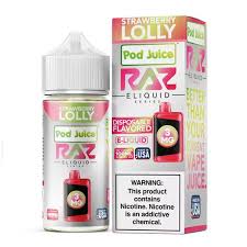 Pod Juice Strawberry Rolly 100ml