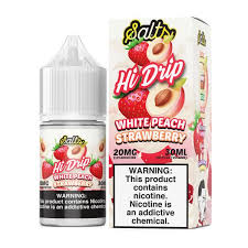 Hi-Drip Salt White Peach Strawberry 30ml