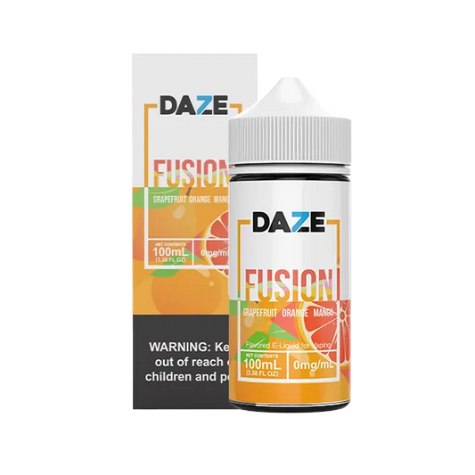 7daze Fusion Grapefruit Orange Mango 100ml