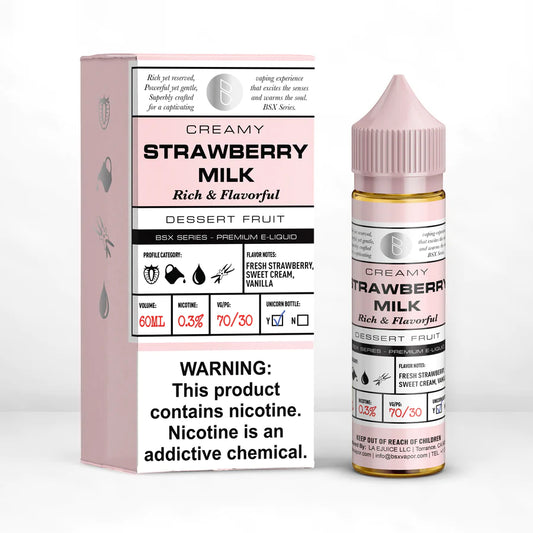 Glas Basix Strawberry Milk 60ml