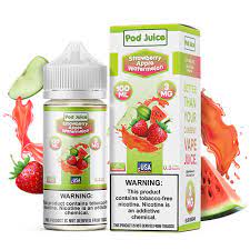 Pod Juice Strawberry Apple Watermelon 100ml